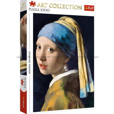 Vermeer: Pige med perleørering, 1000 brikker