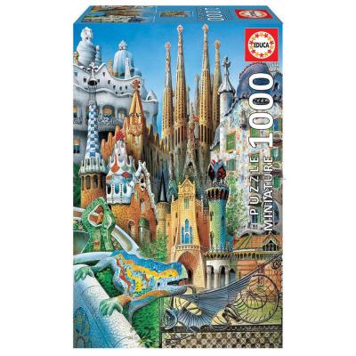 Gaudi: Collage - Miniature, 1000 brikker