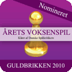 Nomineret - Guldbrikken 2010 - Voksenspil
