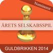 Nomineret - Guldbrikken 2014 - Selskabsspil