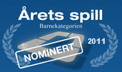 Nomineret - Årets spil Norge 2011 - Børnespil