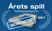 Nomineret - Årets spil Norge 2011 - Selskab