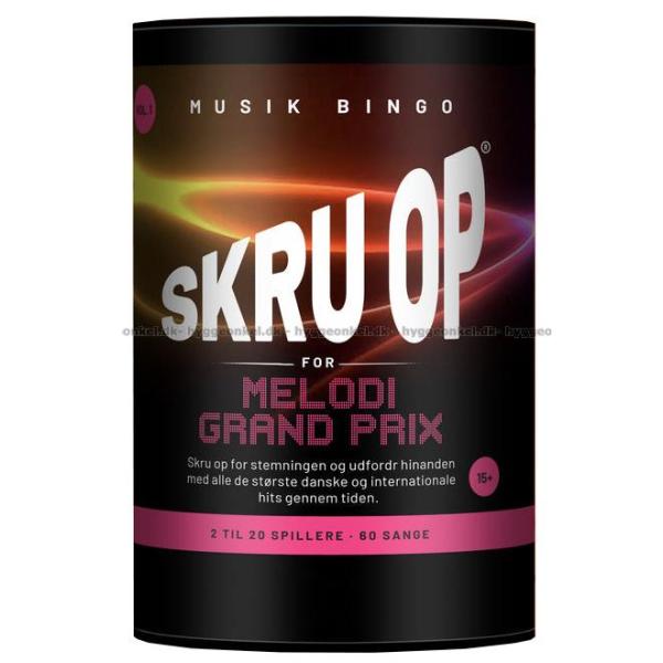 Køb Skru op for Melodi Grand Prix billigt. - 5745000350261