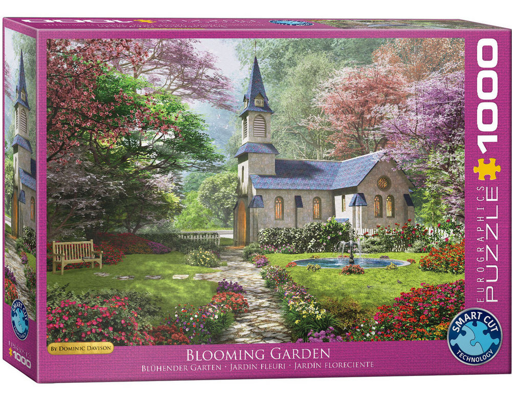 Davison: Den blomstrende have, 1000 brikker