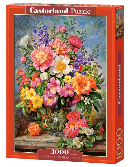 Williams: Juni blomster, 1000 brikker