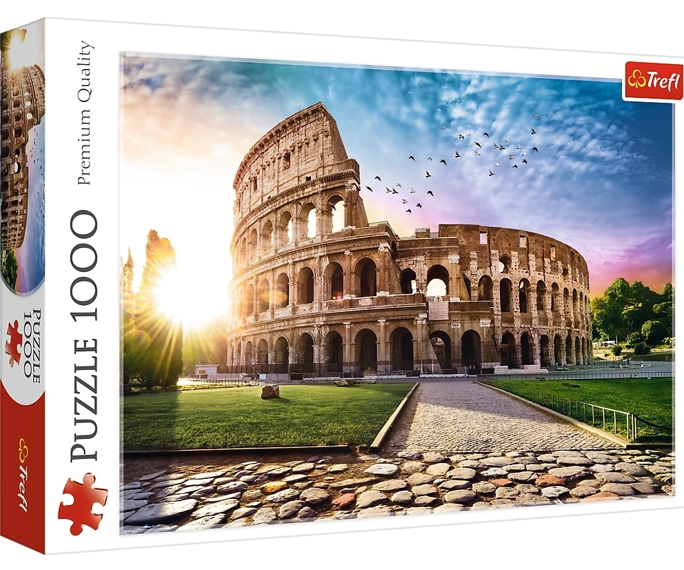 Colosseum i sollyset, 1000 brikker