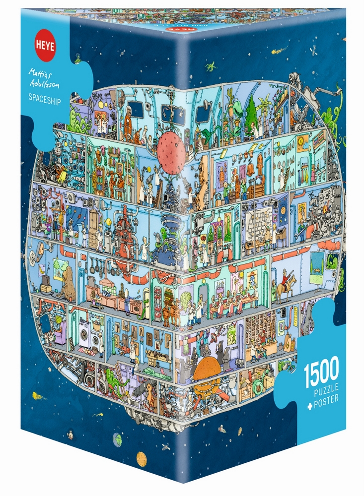 Adolfsson: Rumskibet, 1500 brikker