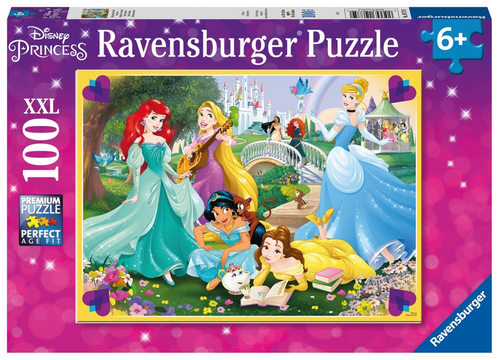 Disney prinsesser: Hygge i haven, 100 brikker