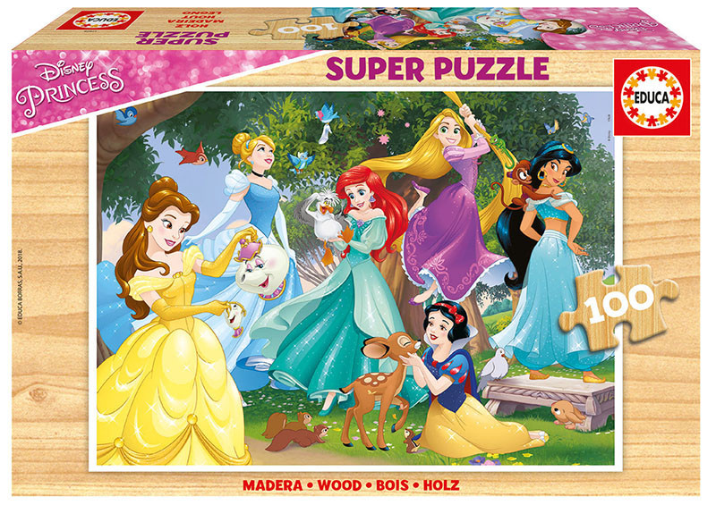 Disney prinsesser: Samlet, 100 brikker