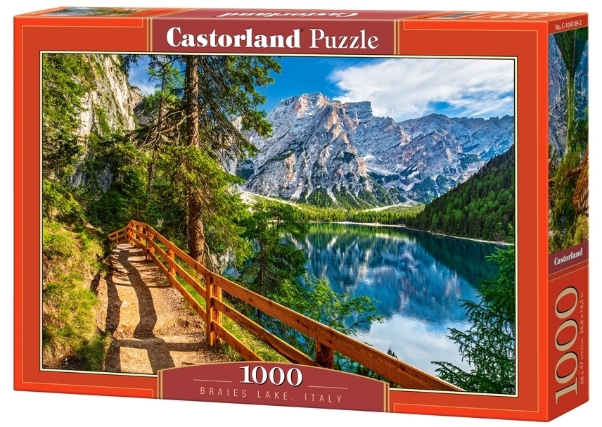 Italien: Prags sø, 1000 brikker