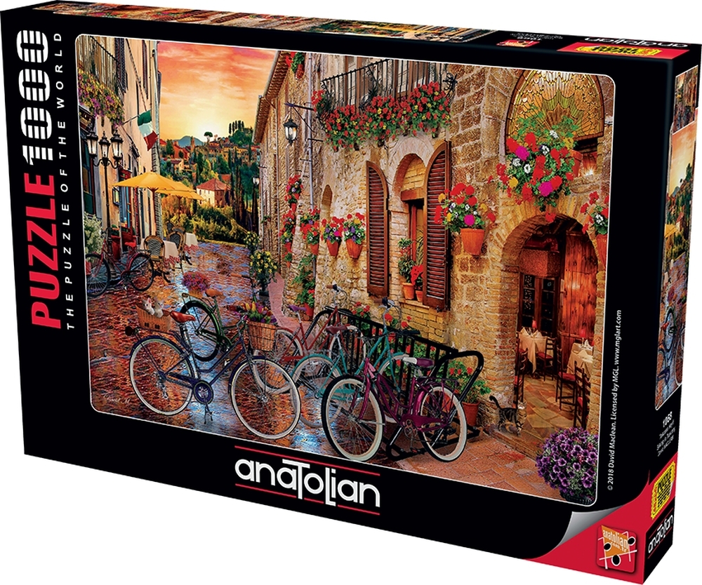 Maclean: Cykler i Toscana, 1000 brikker