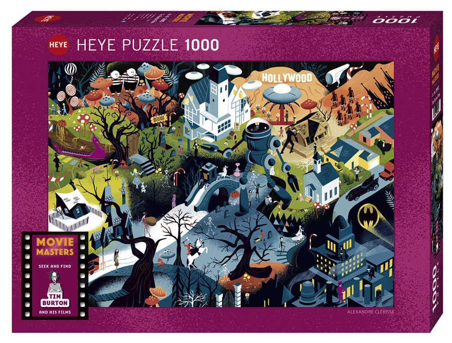 Movie Masters: Tim Burtons Film, 1000 brikker