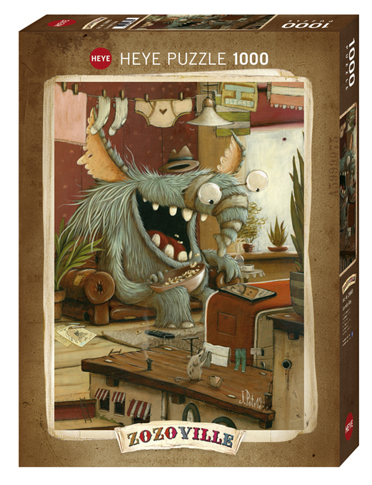 Zozoville: Vaskedag, 1000 brikker