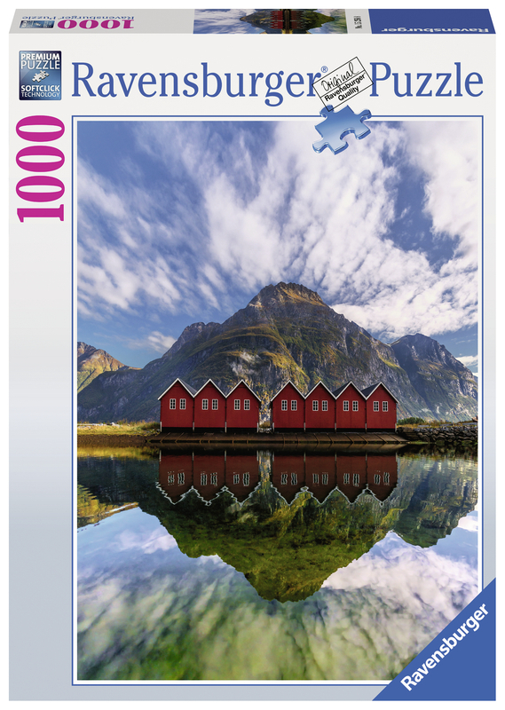 Ravensburger Puslespil - Sunndalsøra, Norge, 1000 brikker
