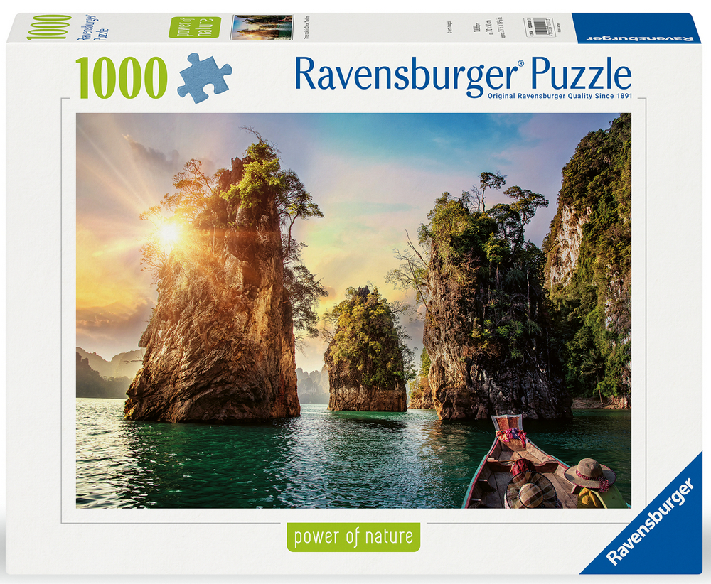 Thailand: Cheow klipperne, 1000 brikker