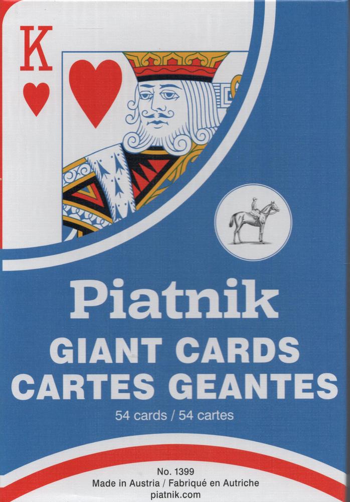 Spillekort: Store - Rød
