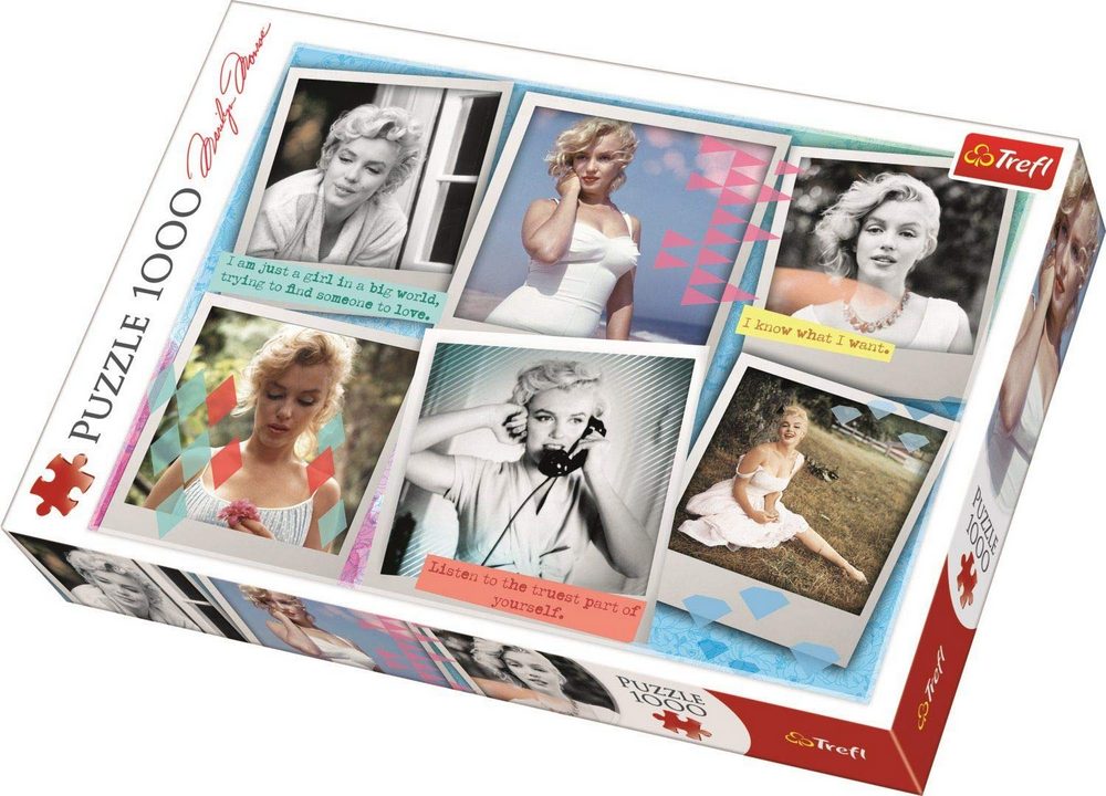 Marilyn Monroe: Collage, 1000 brikker