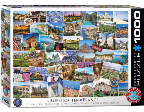 Globetrotter: Frankrig, 1000 brikker