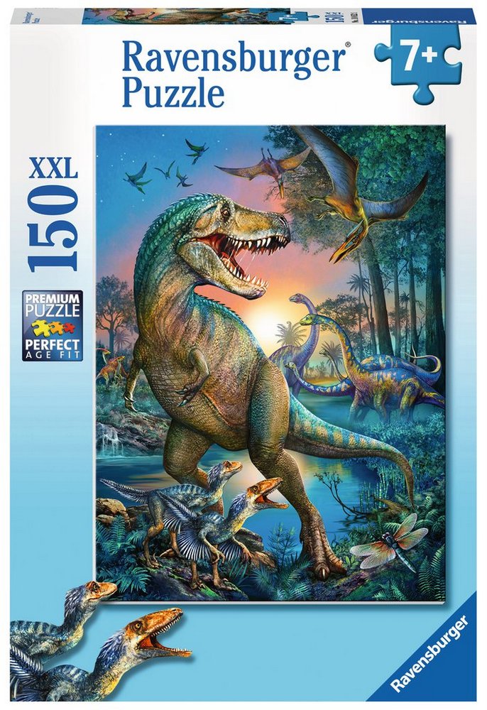 Ravensburger Puslespil - Dinosaurer, 150 brikker