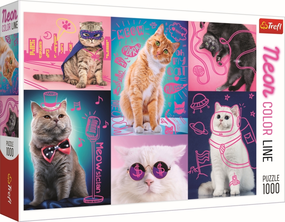 Super katte, 1000 brikker