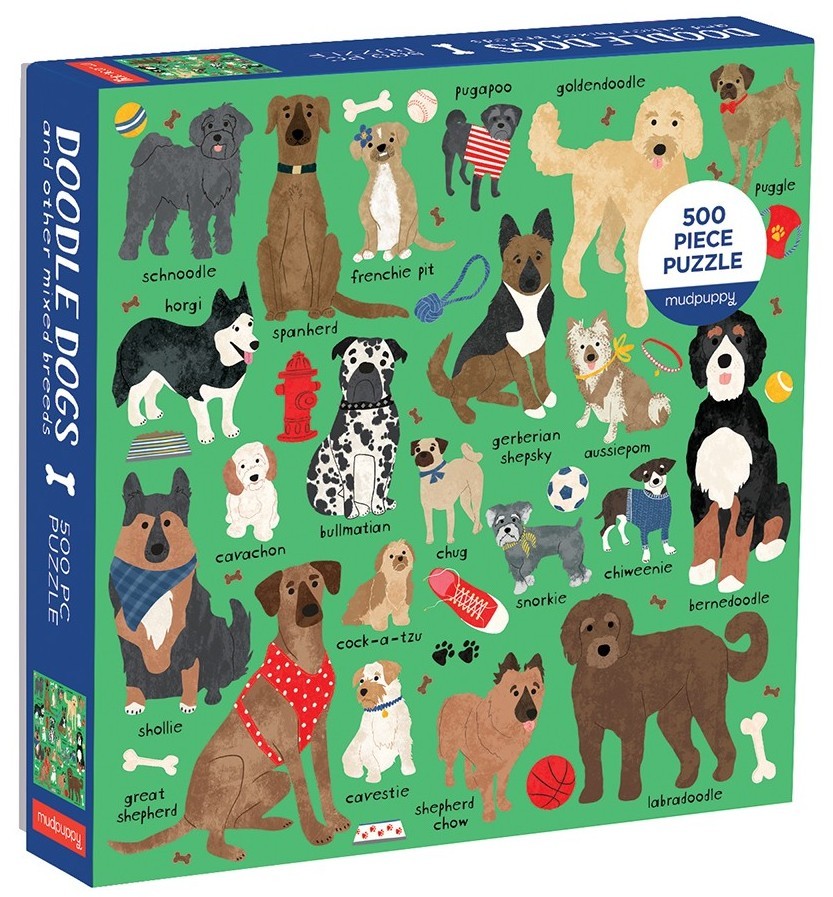 Skønne hunde, 500 brikker