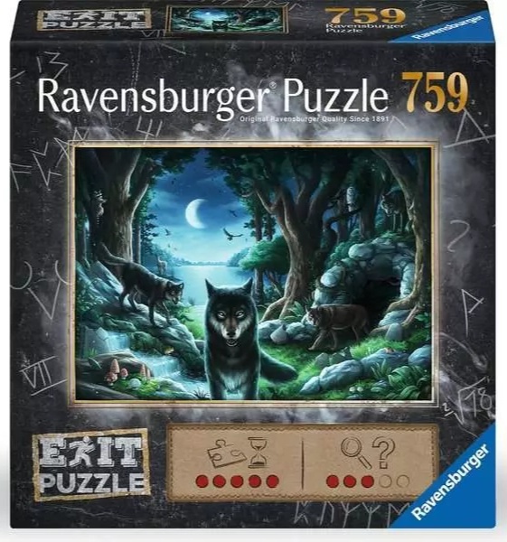Ravensburger Puslespil - Escape: Ulvene, 759 brikker