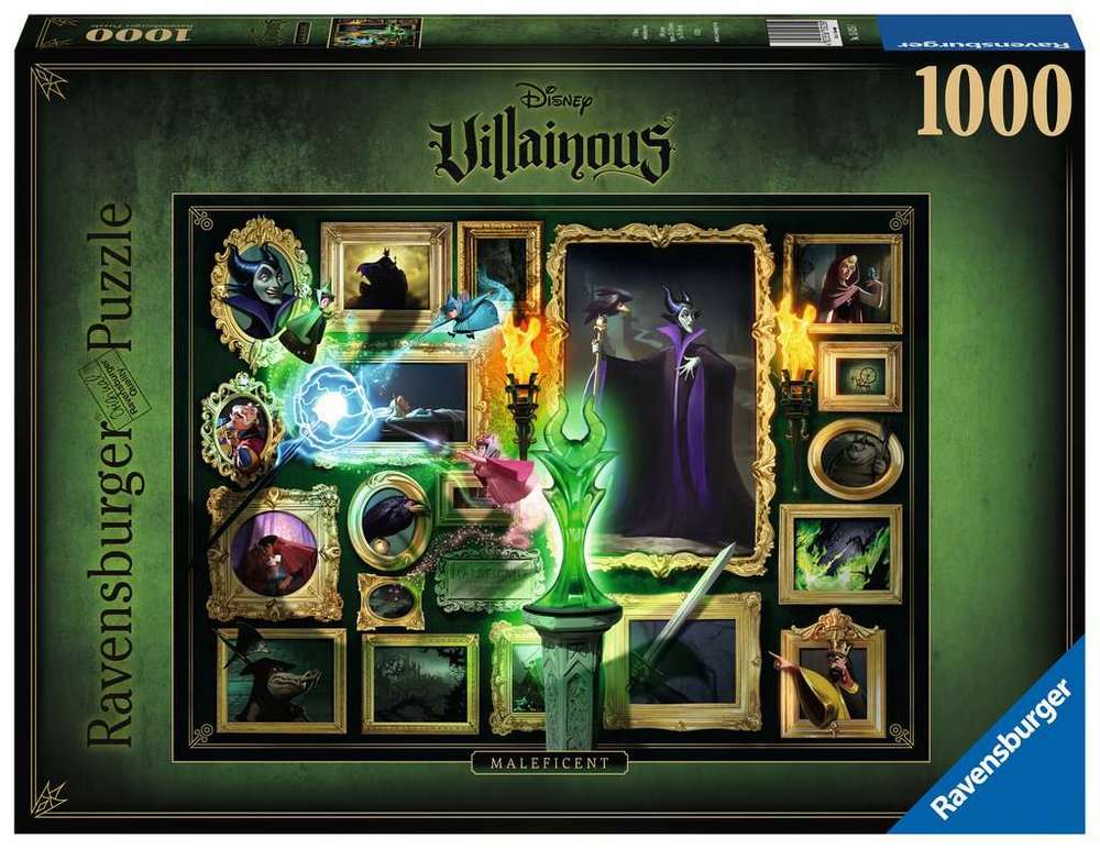 Disney skurke: Tornerose - Maleficent, 1000 brikker