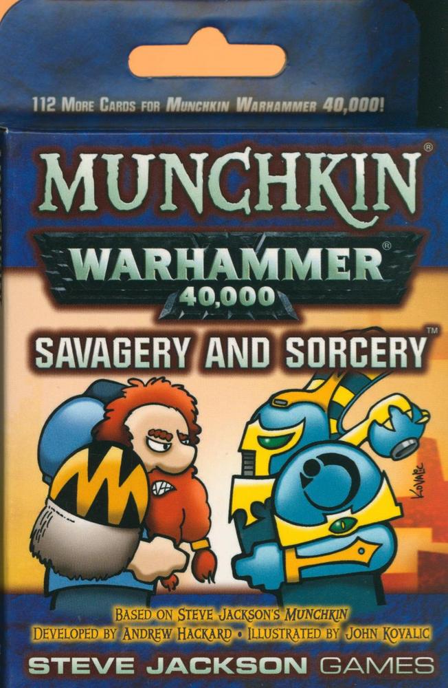 Munchkin Warhammer 40.000: Savagery and Sorcery