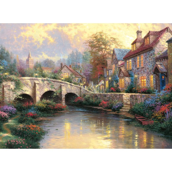 Kinkade: Stenbroen, 1000 brikker