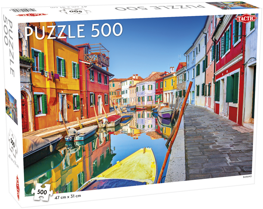 Italien: Venedig - Burano, 500 brikker