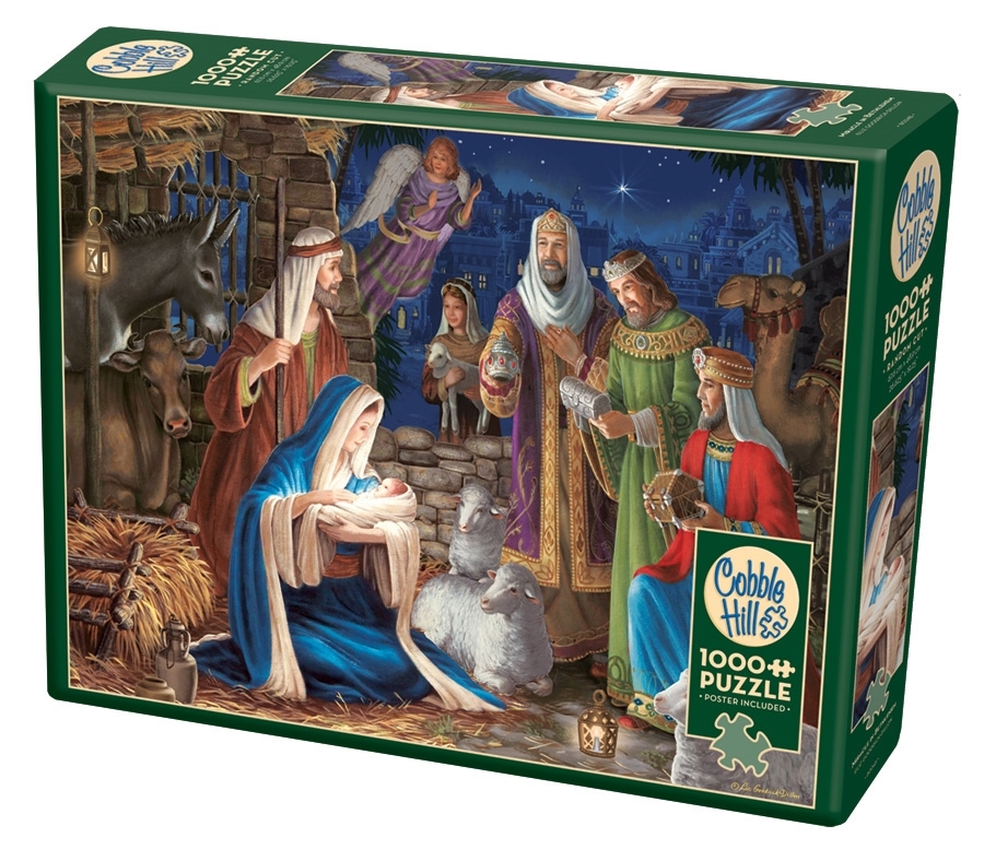 Dillon: Julenat i Bethlehem, 1000 brikker