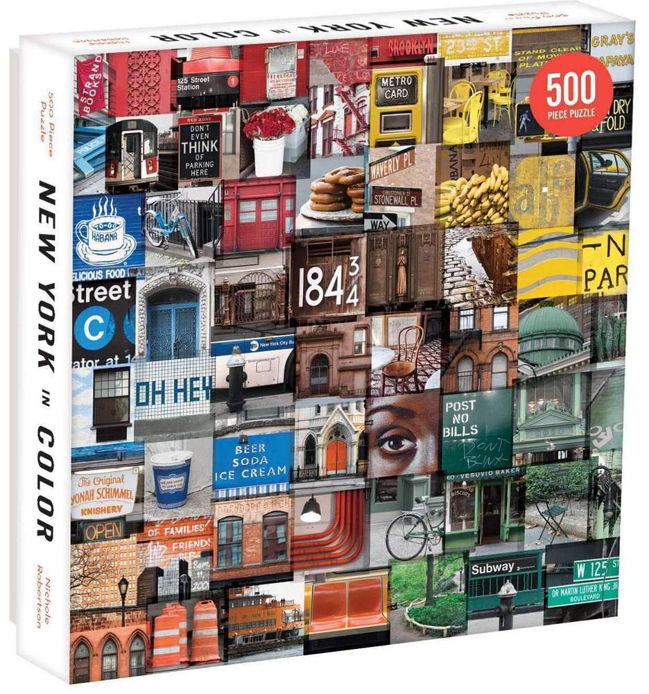 Farverige New York, 500 brikker