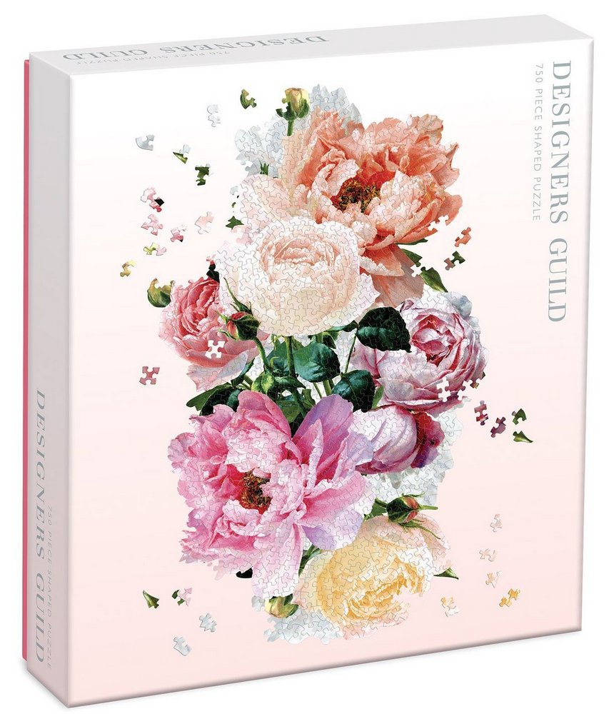 Guild: Blomster buket - Formet motiv, 750 brikker