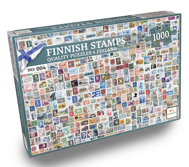 Finske frimærker, 1000 brikker