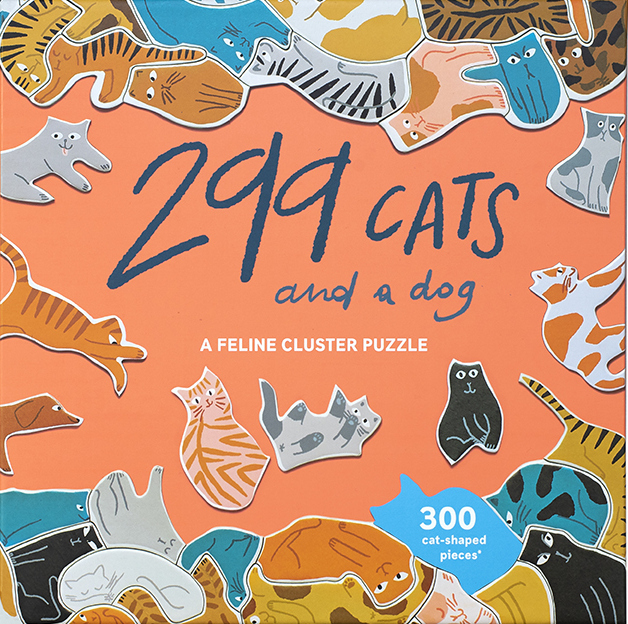 299 katte og 1 hund, 300 brikker