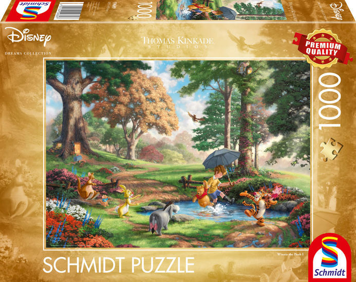 Disney: Kinkade - Peter Plys, 1000 brikker