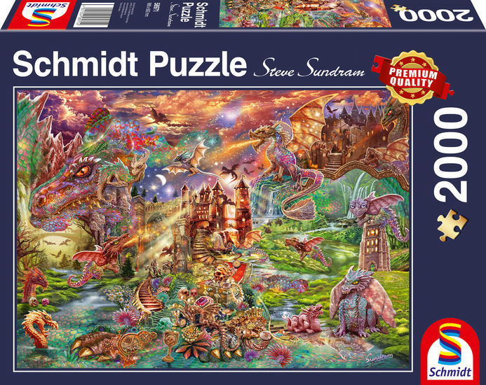 Sundram: Dragernes fortryllede land, 2000 brikker