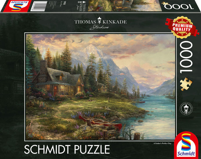 Kinkade: Kanotur, 1000 brikker