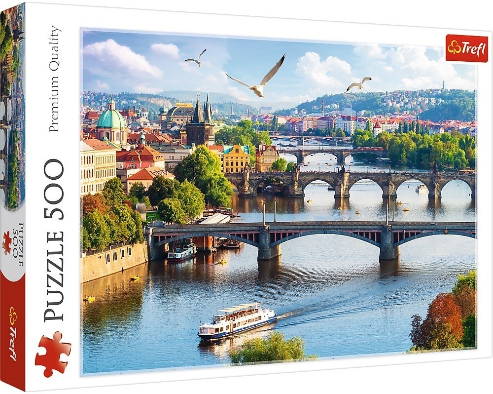 Tjekkiet: Prag, 500 brikker
