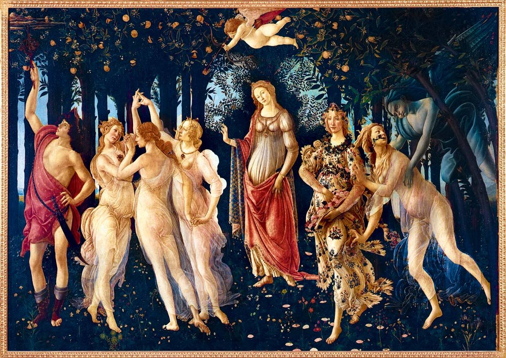 Botticelli: Primavera, 1000 brikker