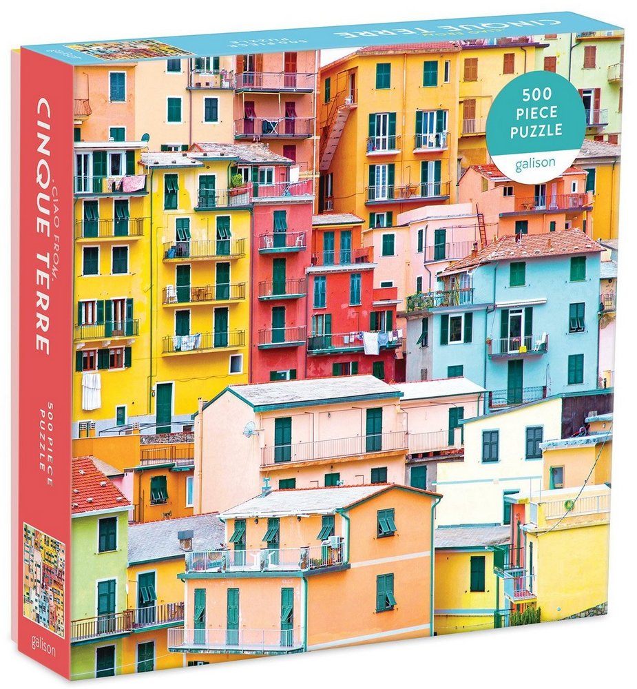 Ciao fra Cinque Terre, 500 brikker