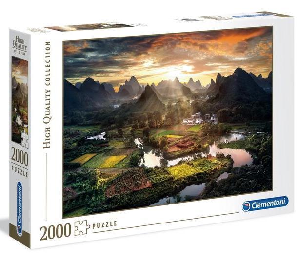Kinesisk landskab, 2000 brikker