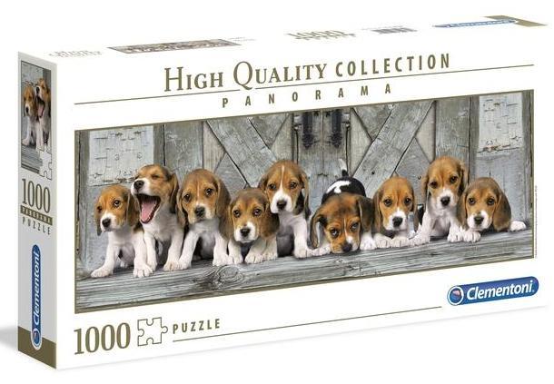 Beagles - Panorama, 1000 brikker