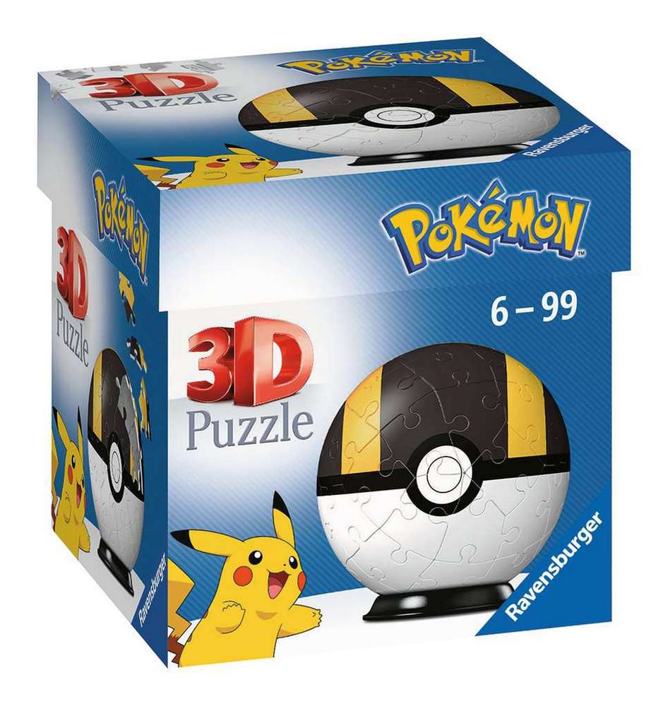 3D: Pokemon Pokeballs - Hyberball, 54 brikker