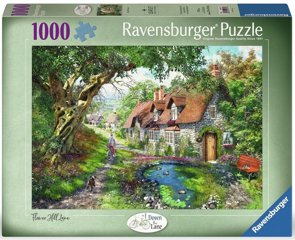 Ravensburger Puslespil - Davison: Stenhuset ved stien, 1000 brikker