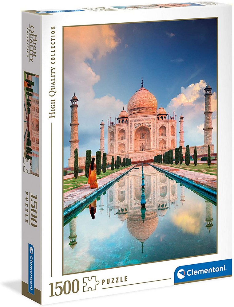 Indien: Taj Mahal, 1500 brikker