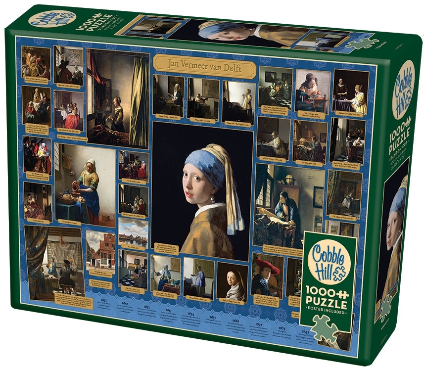 Vermeer: Collage, 1000 brikker