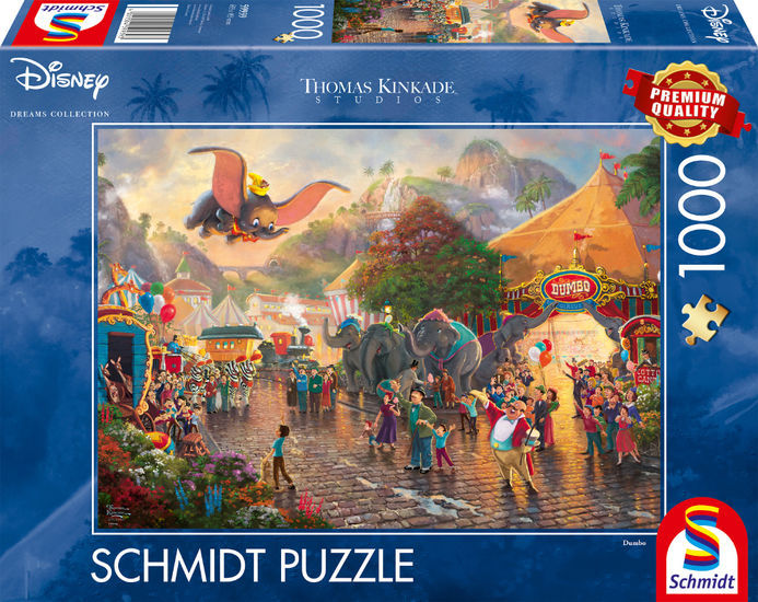 Disney: Kinkade - Dumbo, 1000 brikker