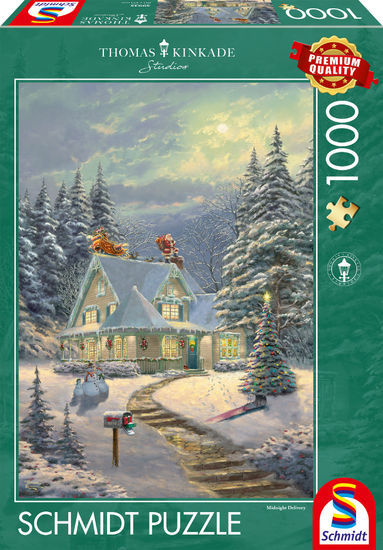 Kinkade: Juleaften, 1000 brikker