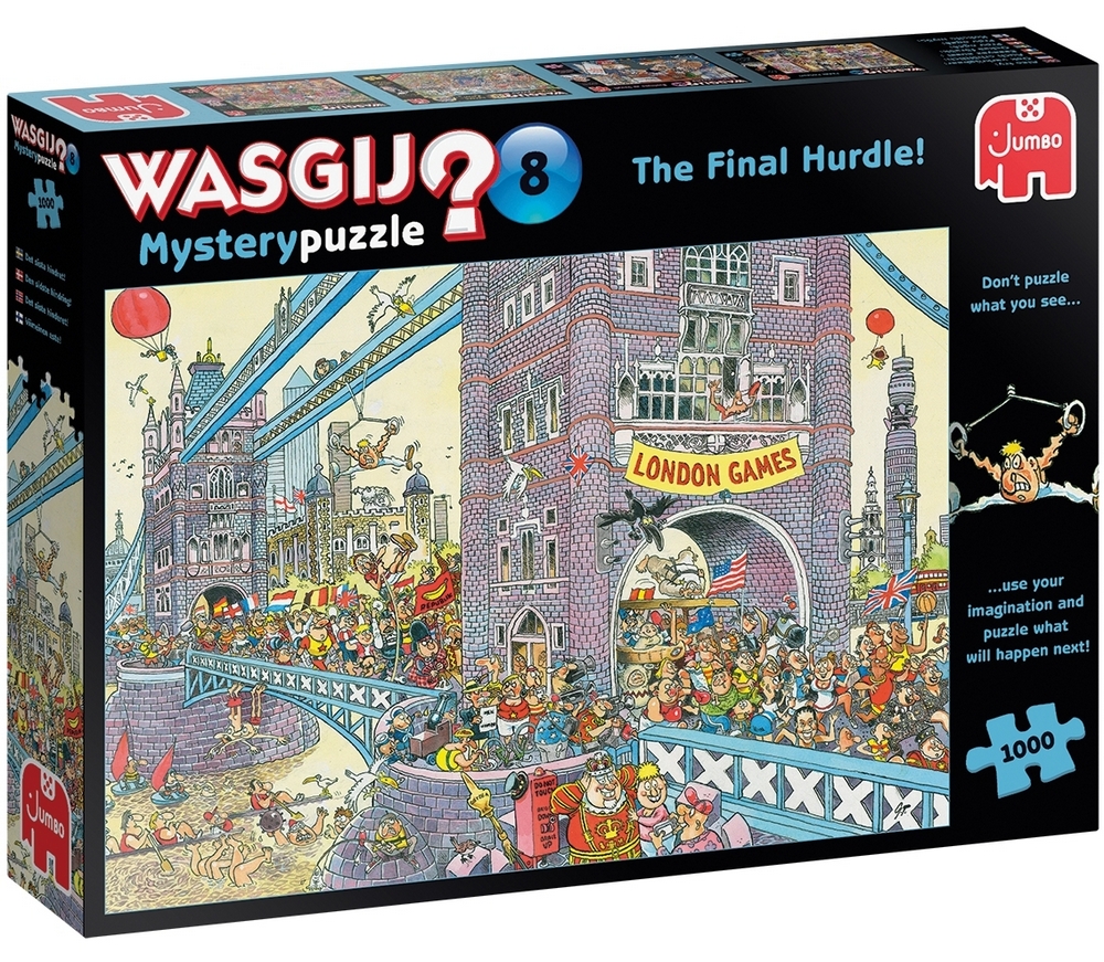 Wasgij Puslespil - Mystery 8: Den sidste forhindring, 1000 brikker